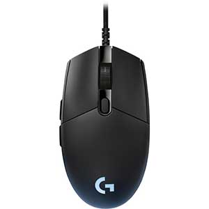 Logitech - G Pro Wired Optical Gaming Mouse with RGB Lighting - Black