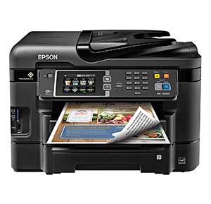 Epson Workforce WF-3640 Wireless Color All-in-One Inkjet Printer