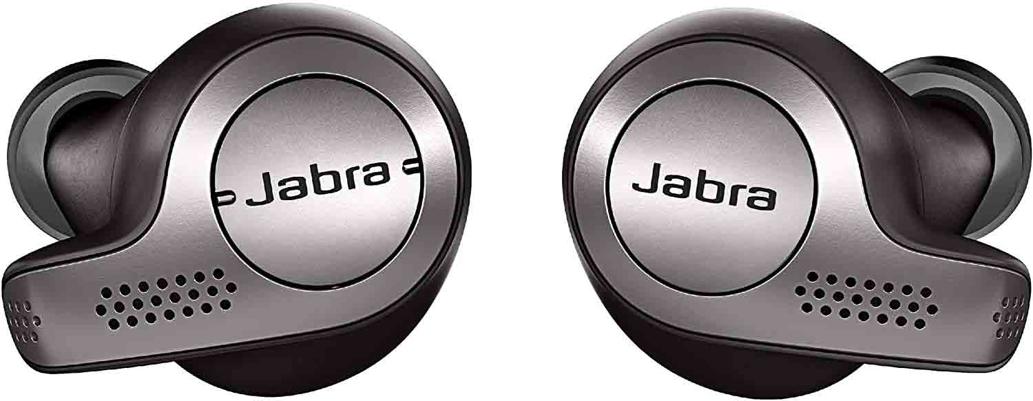 Jabra Elite 65t Earbuds C Alexa Built-In, True Wireless Earbuds with Charging Case, Titanium Black C Bluetooth Earbuds Engineered for the Best True Wireless Calls and Music Experience